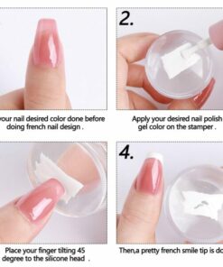 Clear Nail Stamper for French Nails