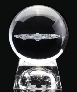 Solar System Crystal Ball without planet names