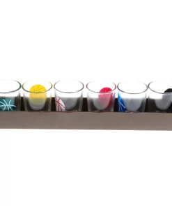 Mini Glass Basketball Table Drinking Game For Family Party Fun