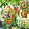 3D Garden Hummingbird Wind Spinner