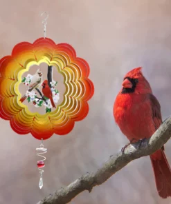 3D Garden Hummingbird Wind Spinner