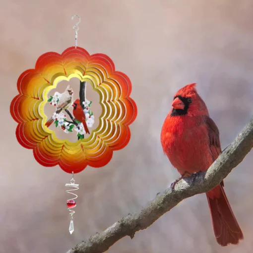 3D Garden Hummingbird กังหันลม