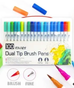 Dual Tip Brush Pens