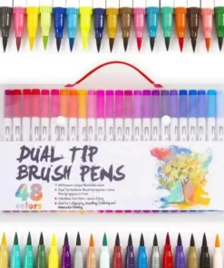 Dual Tip Brush Pens