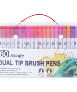 Dual Tip Brush Pens