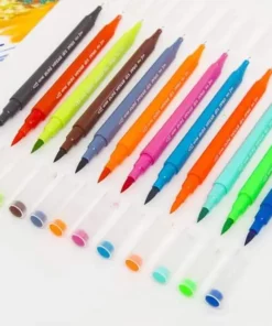 Dual Tip Brush Pens