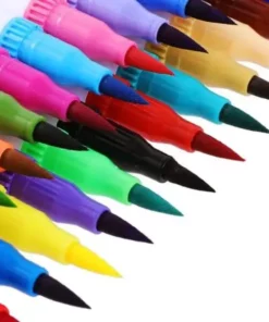 Dual Tip Brush Pens