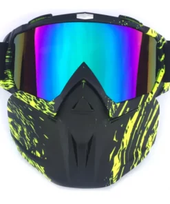 Motorcycle Googles With Face Mask