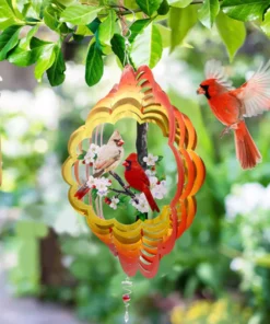 3D Garden Hummingbird Wind Spinner