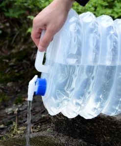 Collapsible Water Container With Spigot