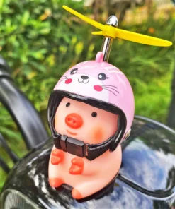 Cute Pink Pig Ornament