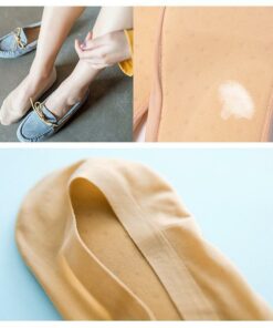 3D Foot Massage Padded Lady Invisible Socks