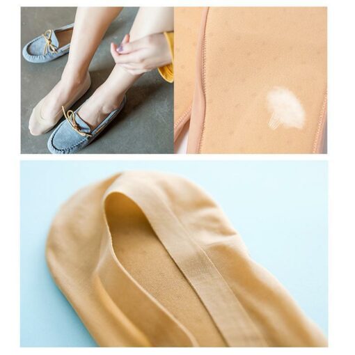 3D масажа на стапала поместени дами невидливи чорапи