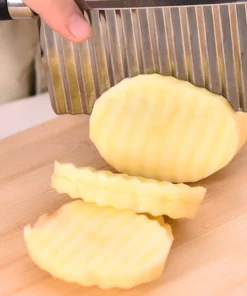 Potato Crinkle Cut knife
