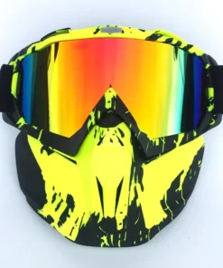 Motorcycle Googles With Face Mask