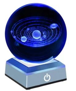 Solar System Crystal Ball without planet names