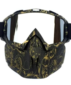 Motorcycle Googles With Face Mask