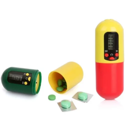 I-Mini Portable Alarm Pill Box Timer