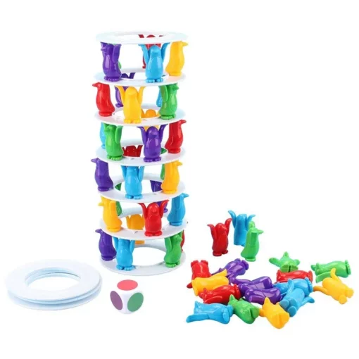 企鵝塔折疊平衡玩具