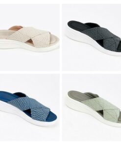 Flying Woven Fish Mouth Sandals