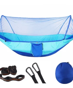 2 Person Portable Outdoor Mosquito Parachute Hammock