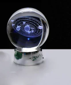 Solar System Crystal Ball without planet names