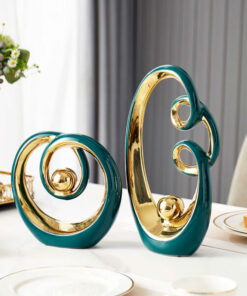 Modern Abstract Art Ceramic Statue