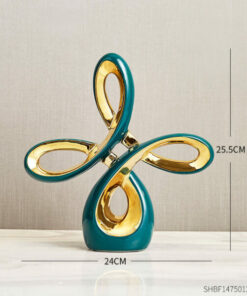 Modern Abstract Art Ceramic Statue