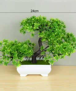 Artificial Bonsai Plants Small Tree Pot