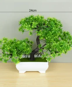Artificial Bonsai Plants Small Tree Pot