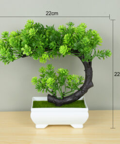 Artificial Bonsai Plants Small Tree Pot