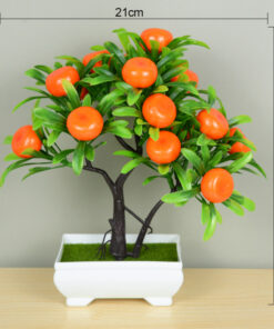 Artificial Bonsai Plants Small Tree Pot
