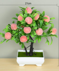 Artificial Bonsai Plants Small Tree Pot