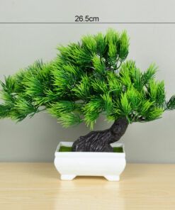 Artificial Bonsai Plants Small Tree Pot