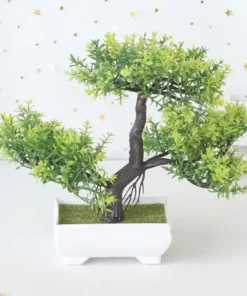 Artificial Bonsai Plants Small Tree Pot