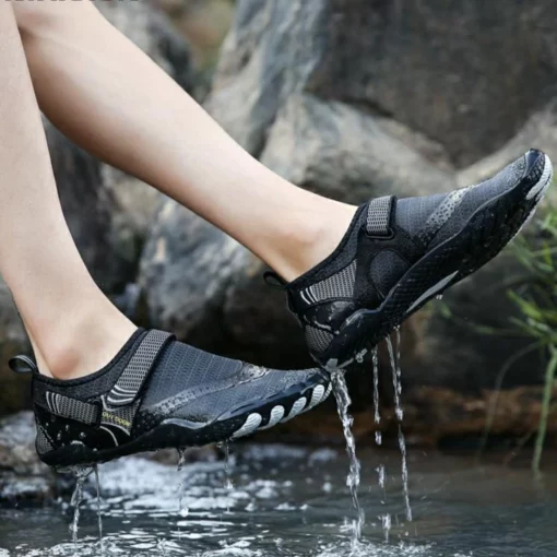 Շնչող կրկնակի ճարմանդներով ջրային կոշիկներ