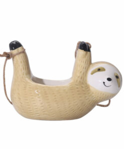 Ceramic Hanging Flower Plant Sloth Pot