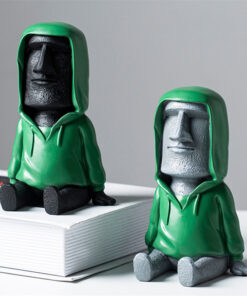 Creative Moai Stone Phone Holder