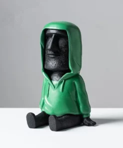 Creative Moai Stone Phone Holder