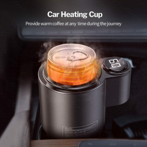 2 viename automatinio automobilio šildymo aušinimo puodelis