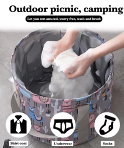 Foldable Water Basin Foot Soak Bucket