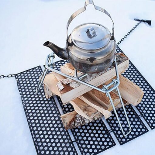 Foldable outdoor masak rak