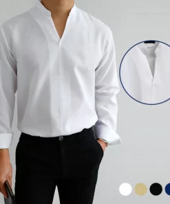Gentlemans Simple Design Casual Shirt
