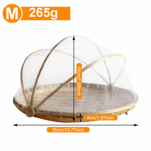 Anti-Mosquito Food Serving Tent Basket Tray