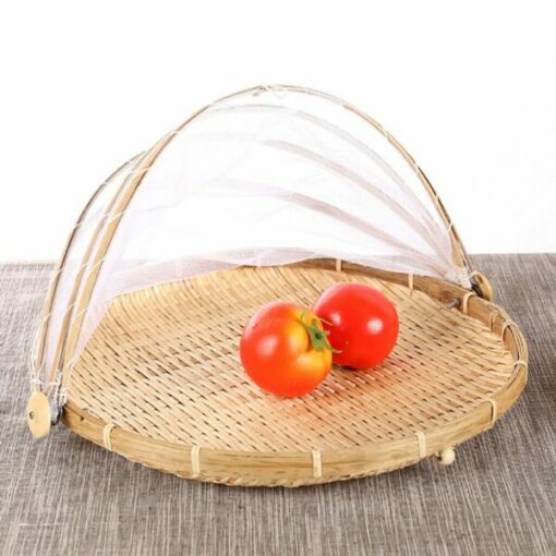 Anti-Mosquito Food Serving Tent Basket Tray