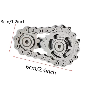 Bicycle Chain Gear Fidget Spinner