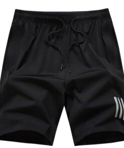 Ice silk stretch shorts