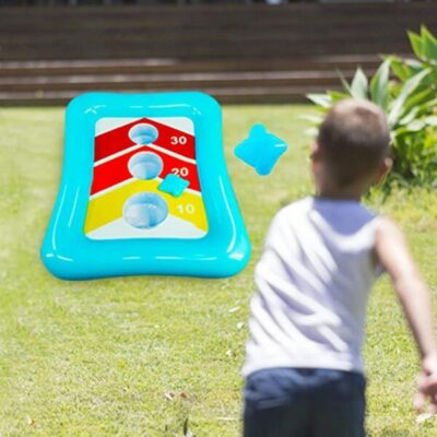 Summer Inflatable Ring Toss Pool Game