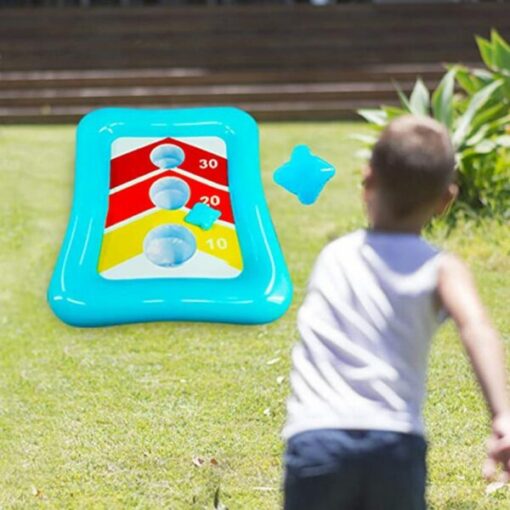 Summer Inflatable Ring Toss Pool Game