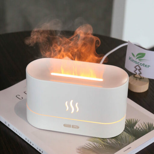 LED Essential Oil Flame Lamp diffuser